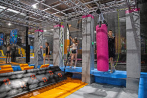 MAXXarena Trampolin Ninja Parcours