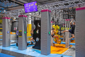 MAXXarena Trampolin Ninja Parcours