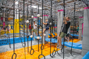 MAXXarena Trampolin Ninja Parcours