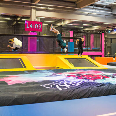 Waterfall Trampoline