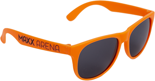 Sonnenbrille orange